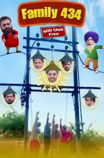 Family 434 (2022) Punjabi Full Movie WEB-DL 480p [300MB] | 720p [800MB] | 1080p [2GB]